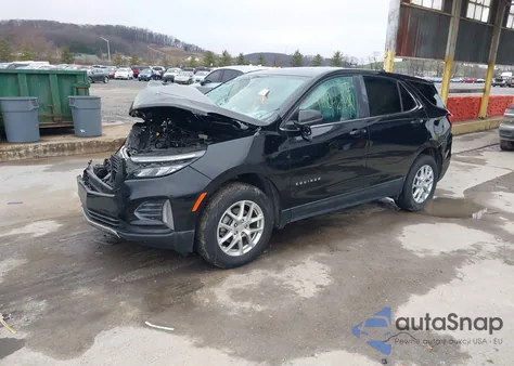 2022 Chevrolet Equinox Awd Lt из США, поврежденный, VIN 3GNAXUEV4NL271933